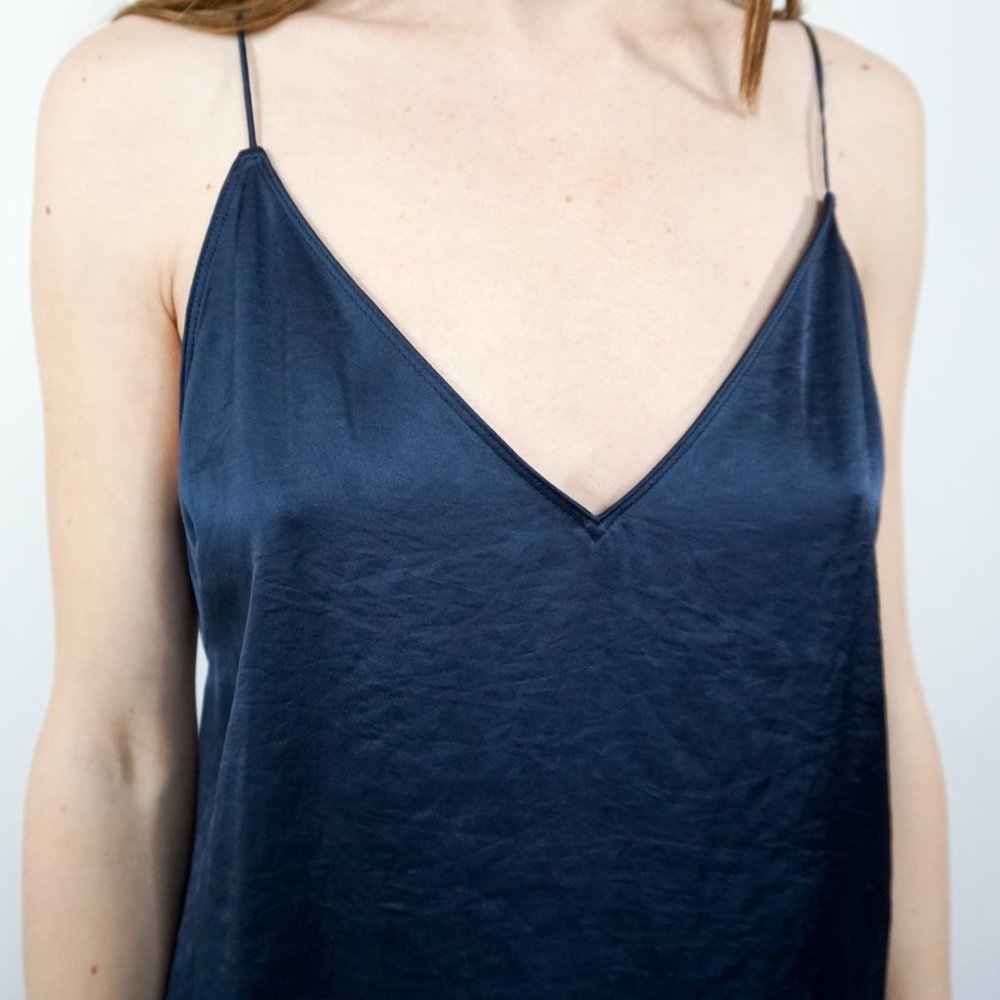 ARITZIA Wilfred Free BOSCONO Blue Camisole - Picture 2 of 6